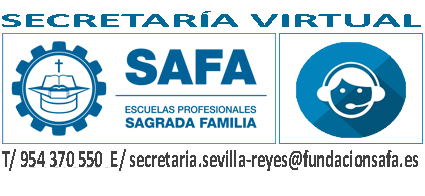 Colegio SAFA Ntra. Sra. de los Reyes. CIF G23633266. C/ Calatrava, 38 41002 Sevilla - España